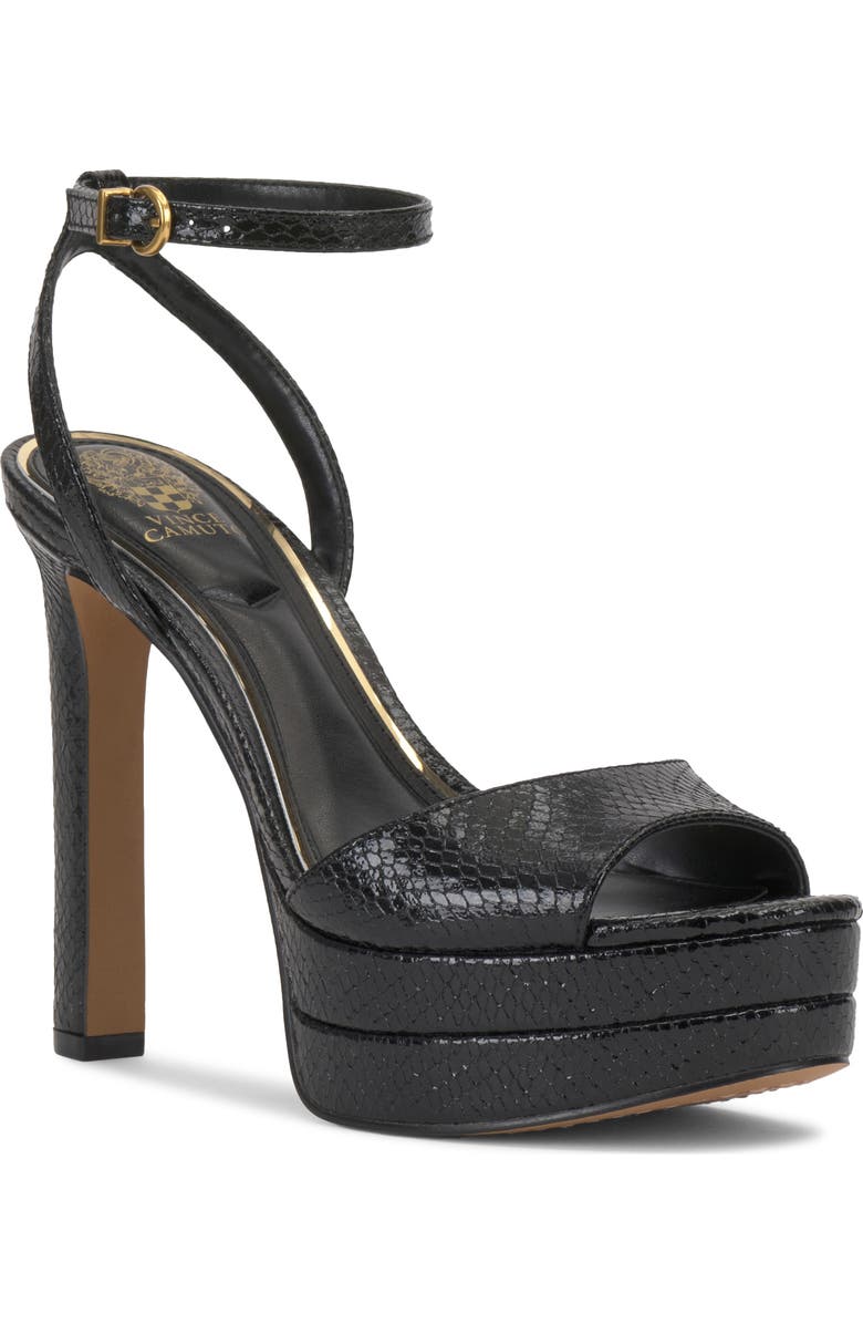 Vince Camuto Lumary Ankle Strap Platform Sandal, Main, color,