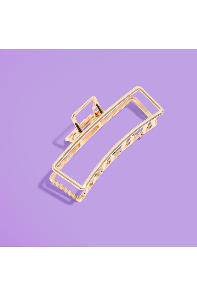 Gold Rush Claw Clip, Alternate, color, Metallic Gold
