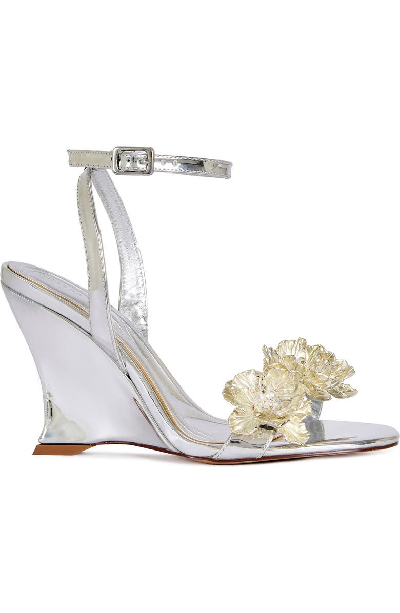 AZALEA WANG Winters Ankle Strap Wedge Sandal, Alternate, color,