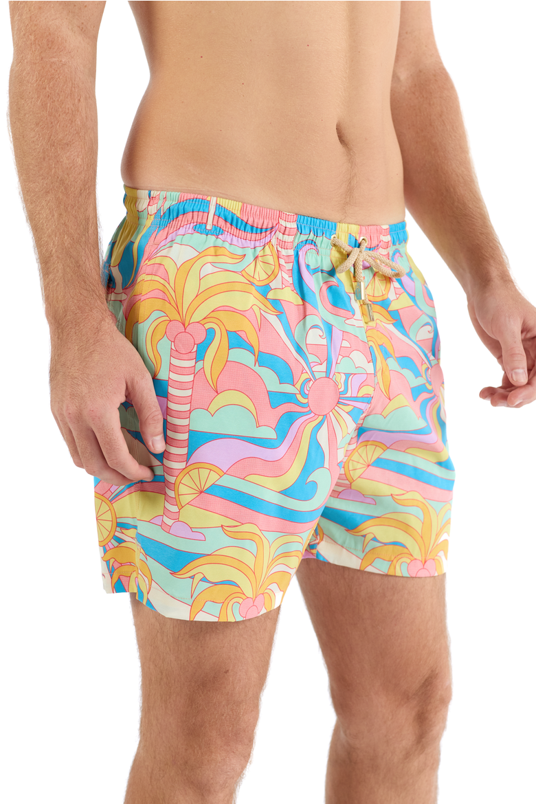 The Paradiso - Swim Trunks, Alternate, color, Yellow