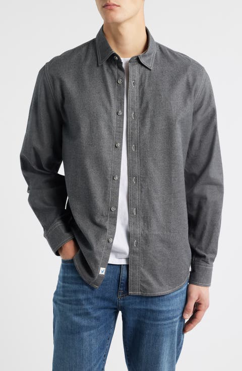 Cana Trim Fit Cotton Button-Up Shirt