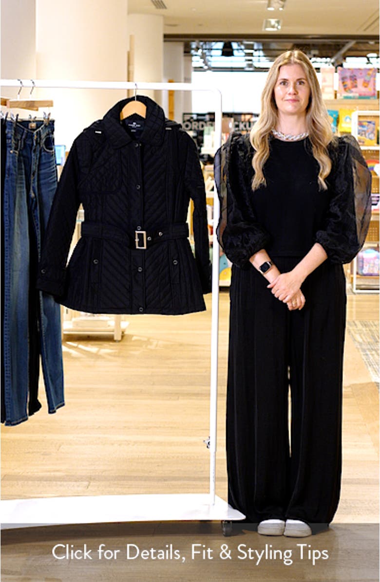 Brinklee Water Resistant Quilted Jacket, sales video thumbnail