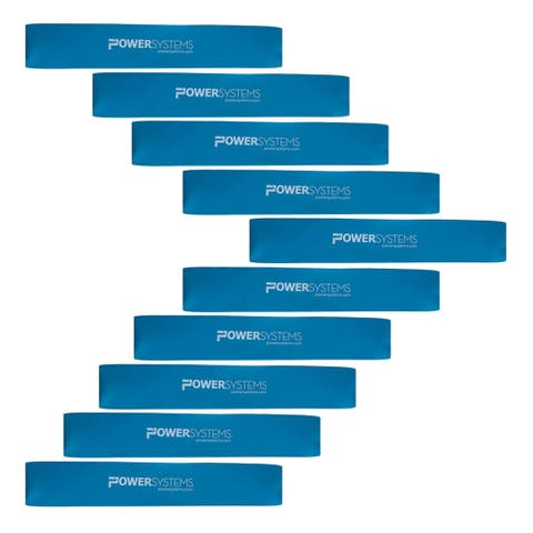 10-Pack 12" Versa Loop Resistance Bands - Heavy (12-45 lb)