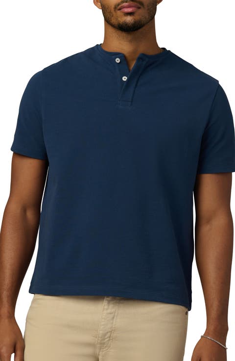 Modern Cotton Piqué Henley