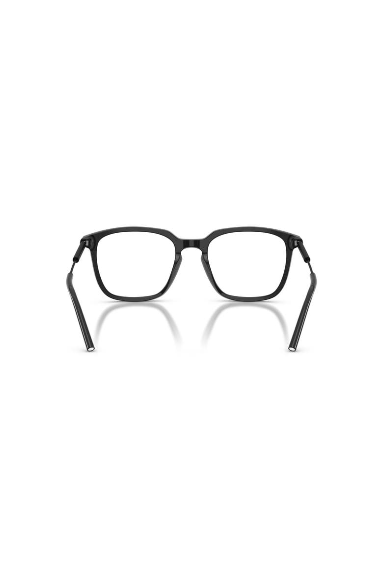 Moncler 51mm Phantos optical glasses, Alternate, color, Black