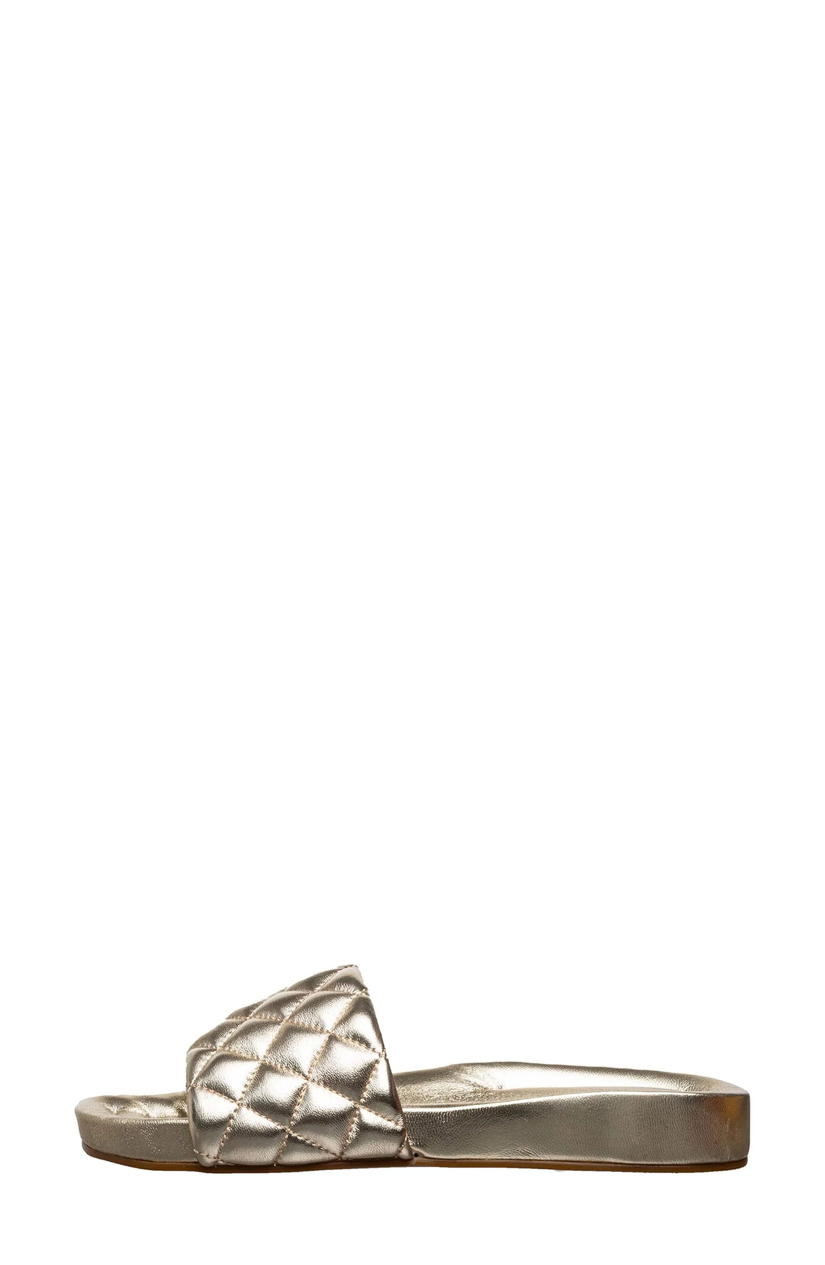 Bette Slide Sandal, Alternate, color, CHAMPAGNE