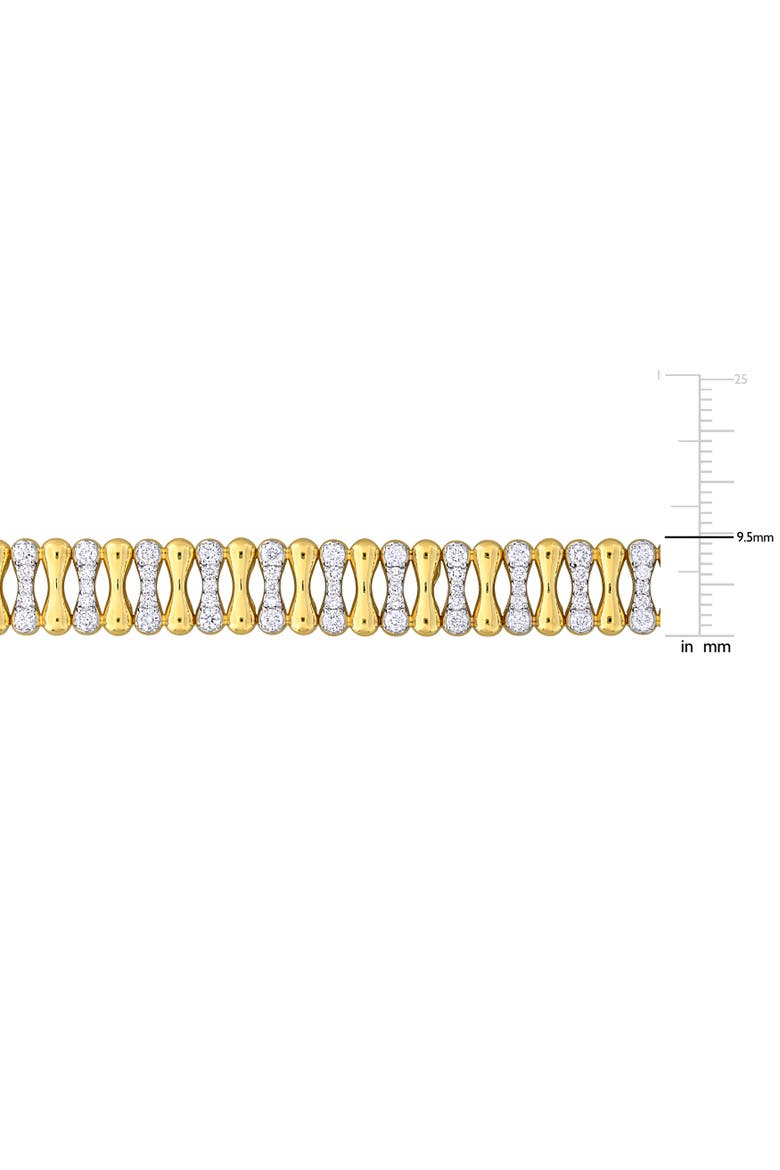 Diamond Bracelet 10k Yellow Gold, Alternate, color, 10k Yellow Gold