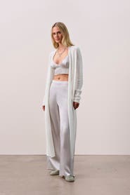 NAKED CASHMERE FAYE LONGLINE CASHMERE CARDIGAN