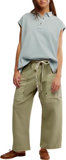 Free People Jet Set Knit Wide Leg Pants | Nordstrom
