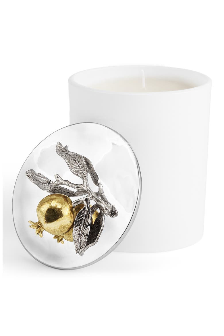 Pomegranate Soy Wax Candle, Alternate, color, NO COLOR
