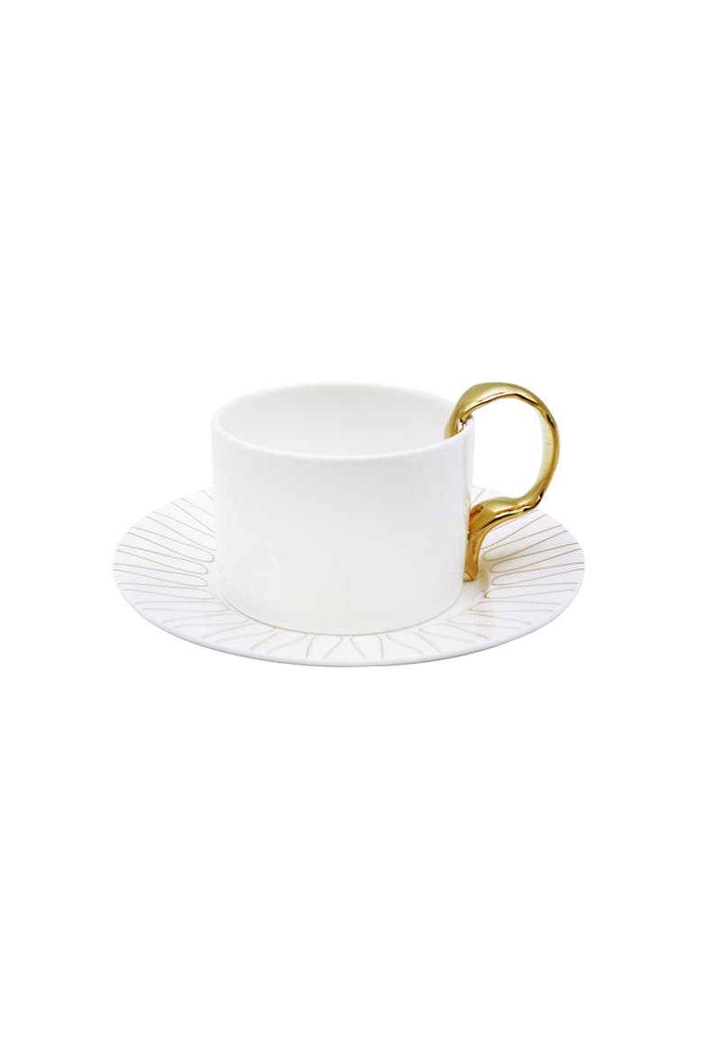 Cutlery Cup and Saucer Fork Handle, Main, color, Multi