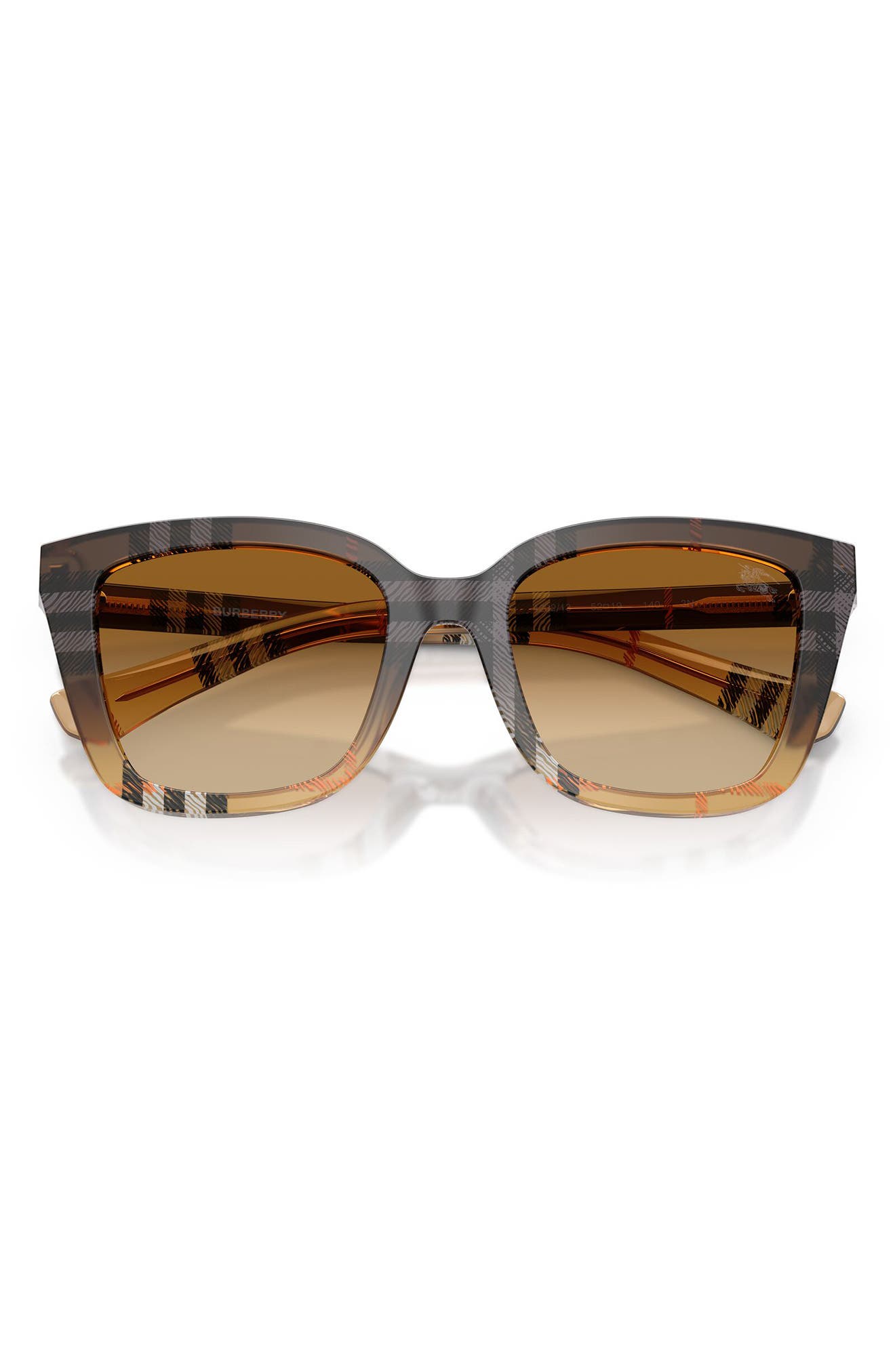 Женские солнцезащитные очки Burberry 52mm Gradient Square Sunglasses — фото 4
