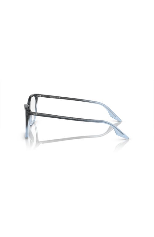 Ray Ban Ray-ban 54mm Cat Eye Optical Glasses In Blue