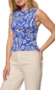 Sanctuary Better Together Smocked Sleeveless Top