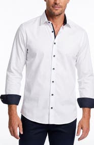 LEVINAS Stretch Cotton Shirt