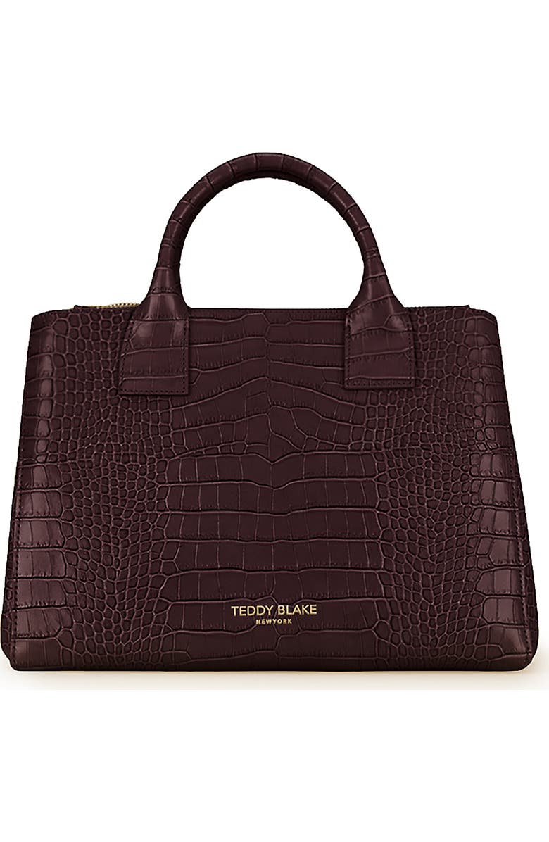Teddy Blake Bella Croco 12", Main, color, Dark Brown