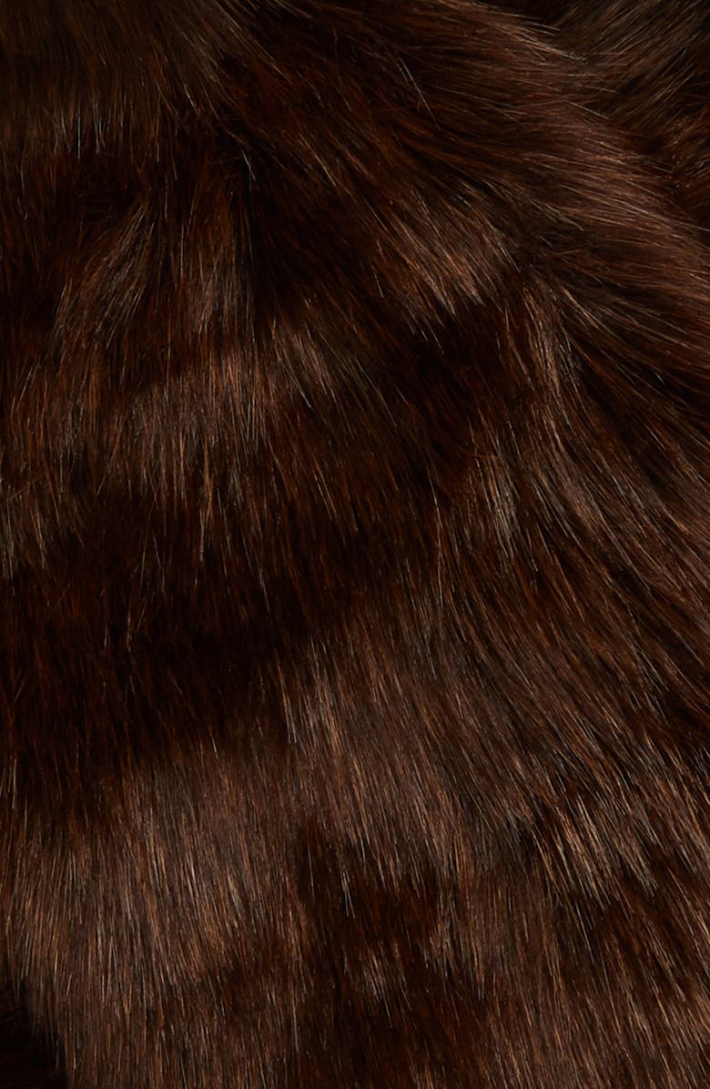 Gucci Faux Fur Stole, Alternate, color, 