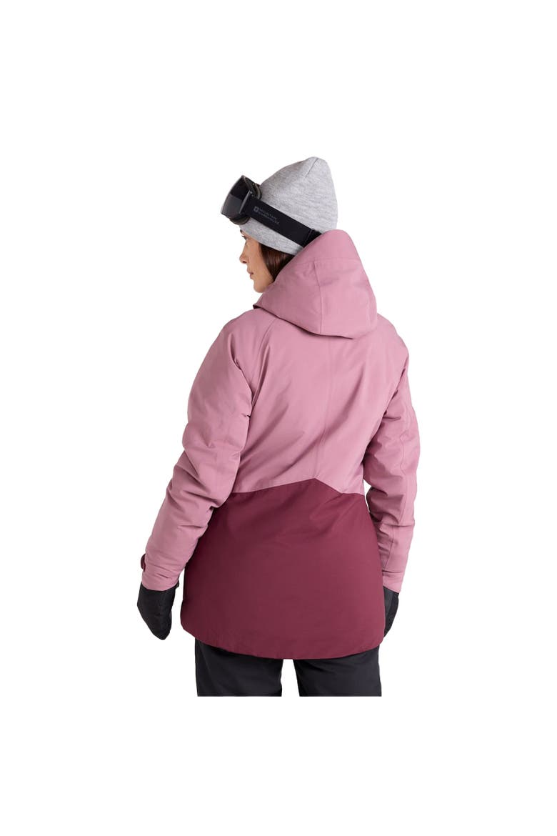Alpine Waterproof Padded Ski Jacket, Alternate, color, Dusky Purple