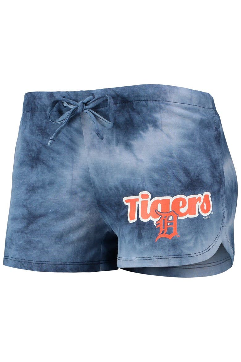 Women's Concepts Sport Navy Detroit Tigers Billboard Racerback Tank Top & Shorts Set, Alternate, color, Navy