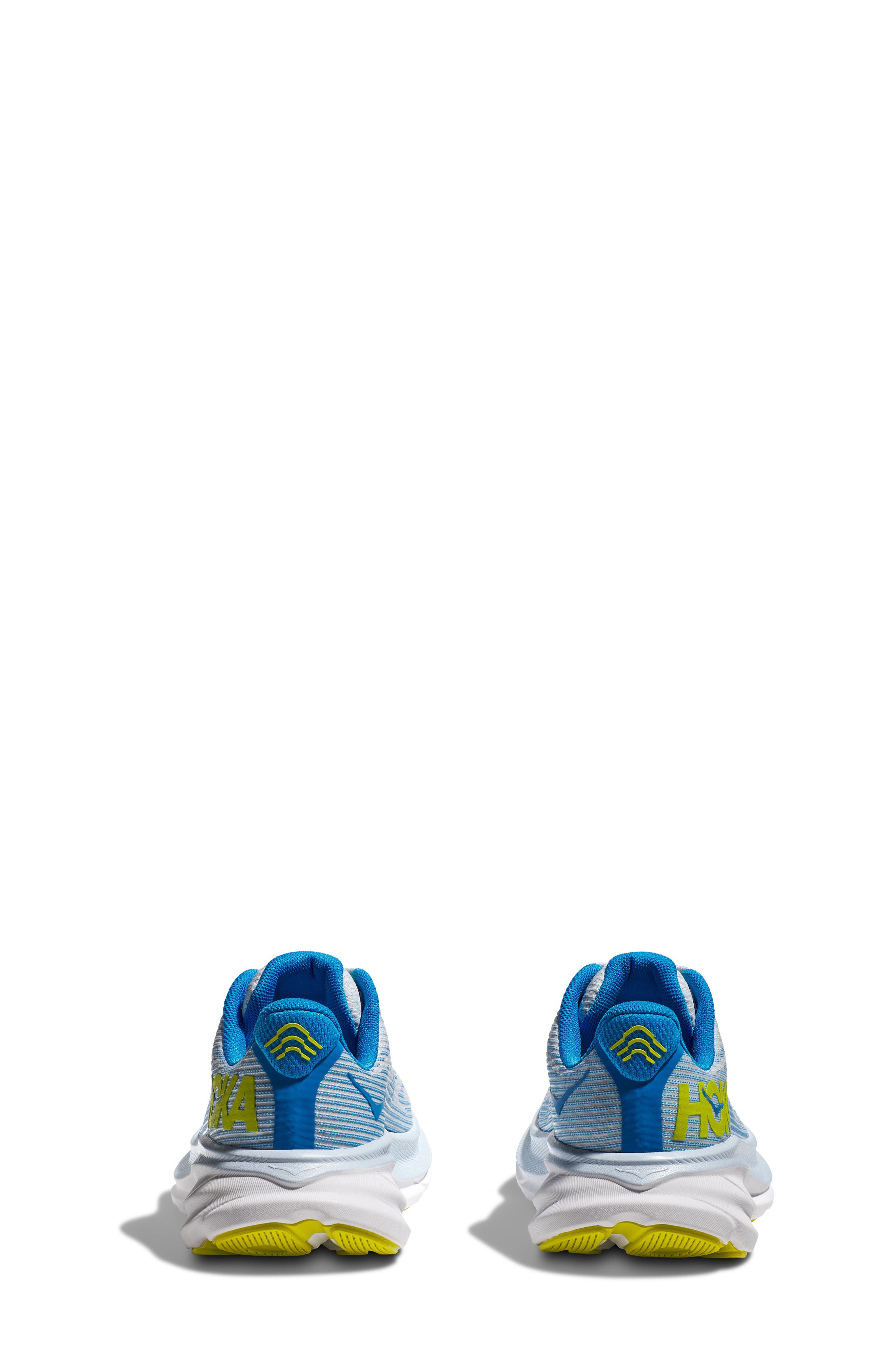 HOKA Kids' Clifton Youth Running Shoe, Alternate, color, Ice Water / Evening Primrose