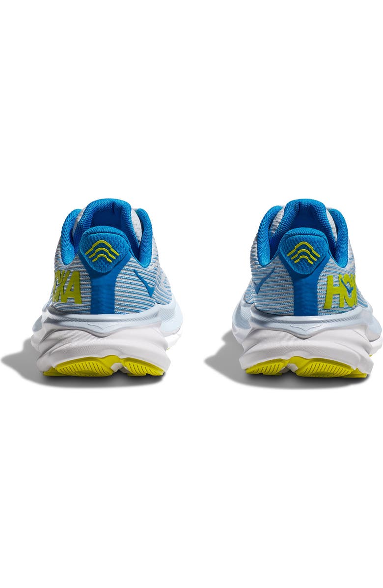HOKA Kids' Clifton Youth Running Shoe, Alternate, color, Ice Water / Evening Primrose