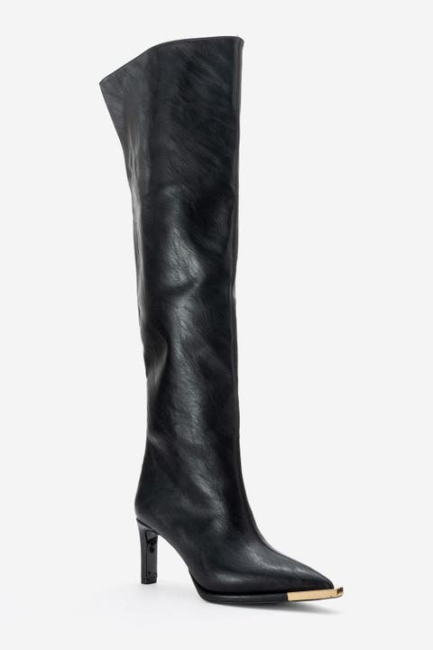 Vody Over The Knee Zip Stiletto Boot (Women)