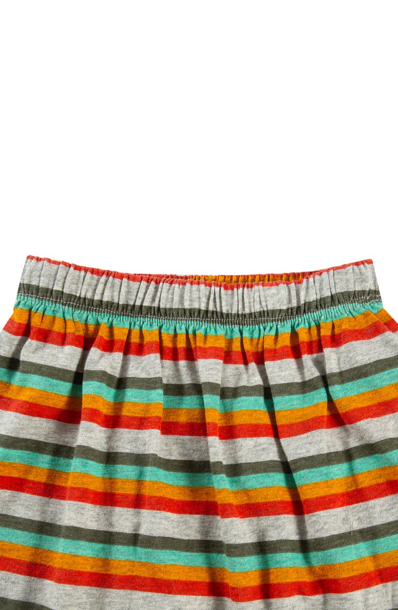 Peek Essentials Little Peanut Baseball Graphic Tee & Stripe Pants Set, Alternate, color,