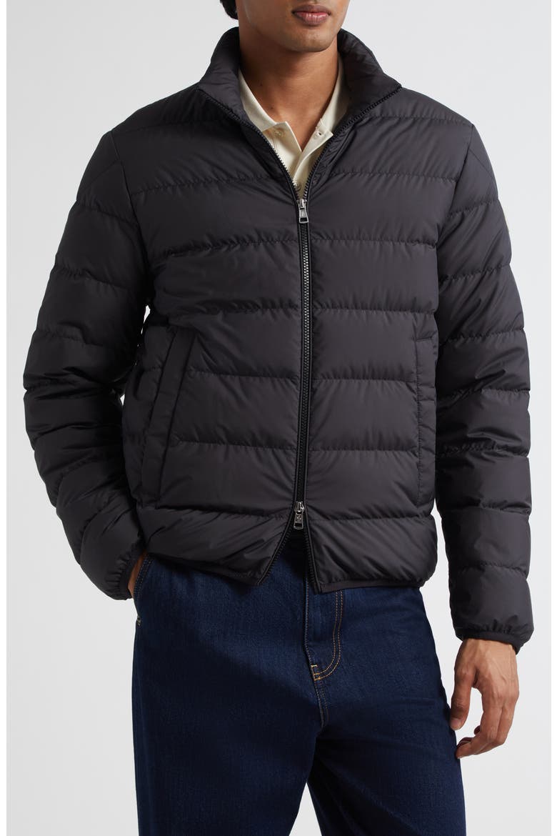 Baudinet Down Puffer Jacket, Main, color, BLACK
