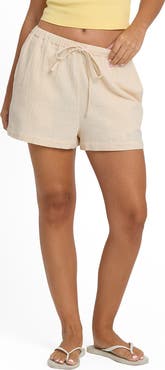 Billabong Wanderer Cotton Drawstring Shorts