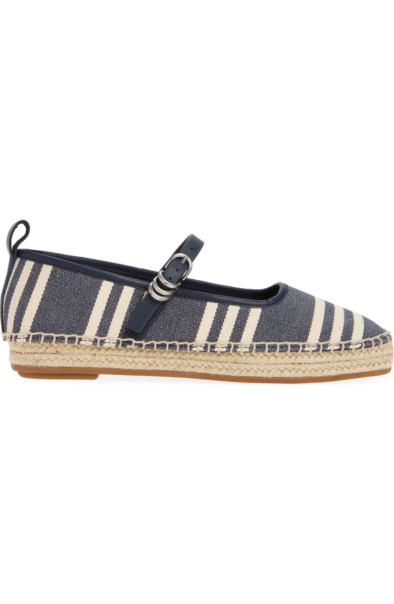 rag & bone Spire Espadrille Mary Jane Flat, Alternate, color, Natural