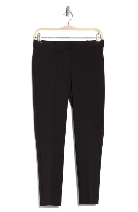 Chelsea Straight Leg Cotton Blend Pants (Petite)