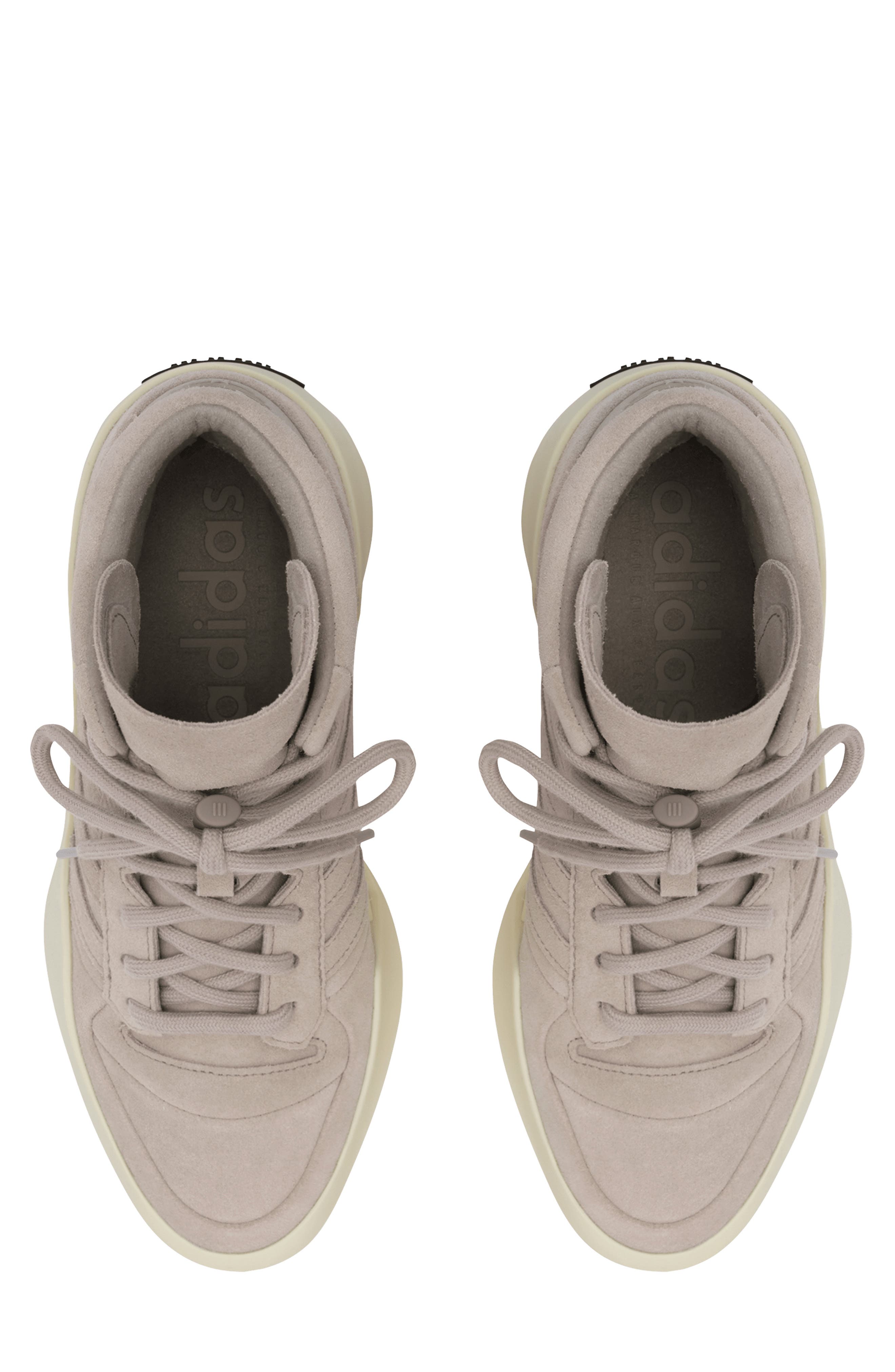 adidas x Fear of God Athletics '86 High Top Sneaker, Alternate, color, Sesame/ Sesame/ Sesame