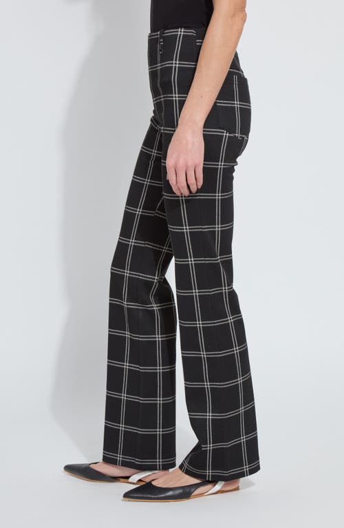 Lyssé Patterned Baby Bootcut In Black