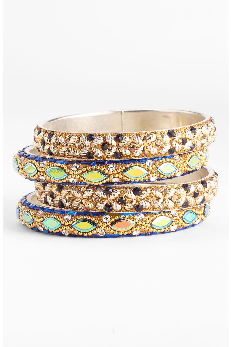 Bangles, Main, color, BLUE