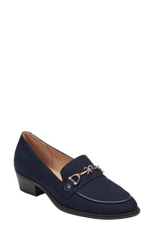 Bandolino Rummie Bit Loafer Pump In Blue