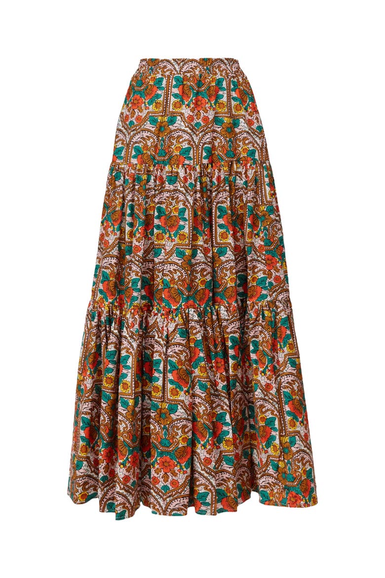 Big Skirt Corte White Rust, Alternate, color, Corte White Rust