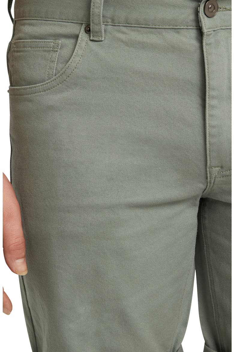Colton Stretch Cotton Denim Shorts, Alternate, color, SAGE