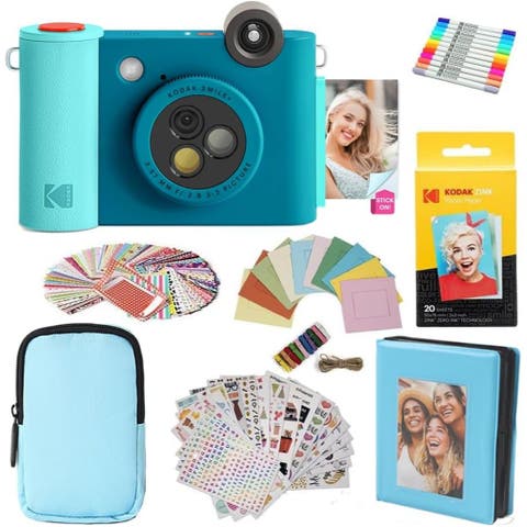 Smile+ 2-in-1 Camera Gift Bundle w/ Blue Case