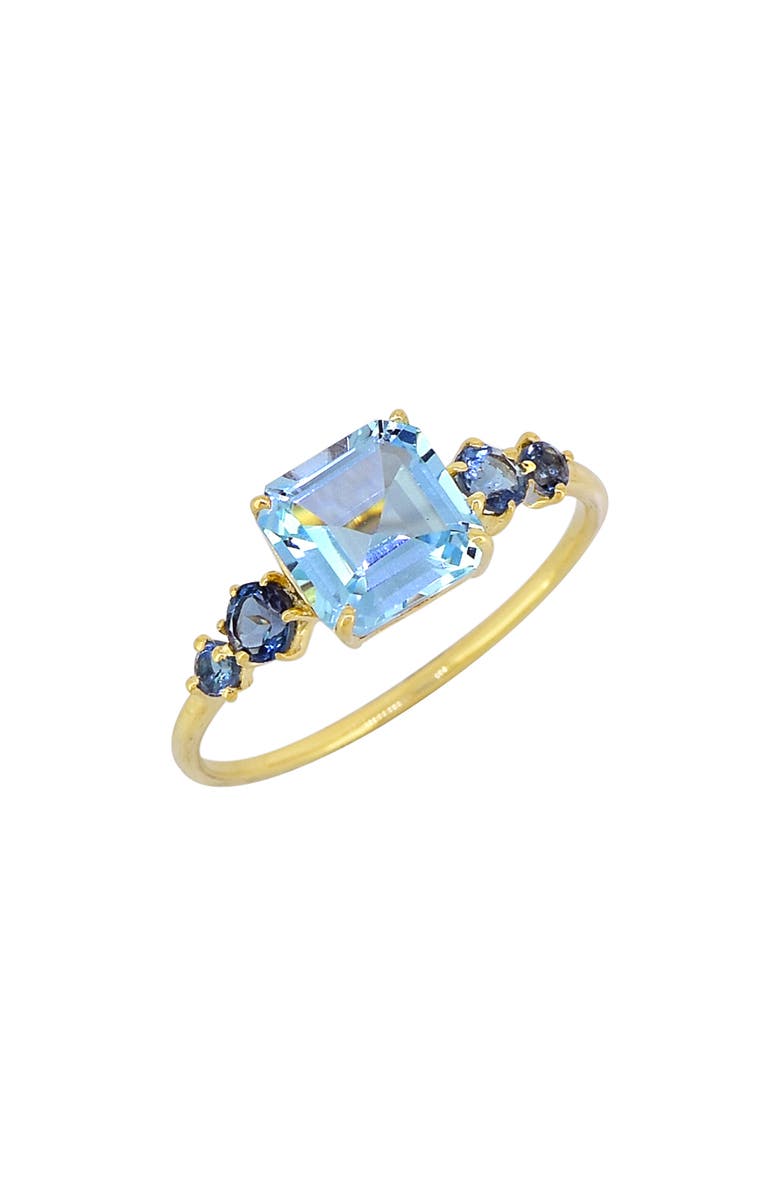 YS GEMS Blue Topaz Ring, Main, color,