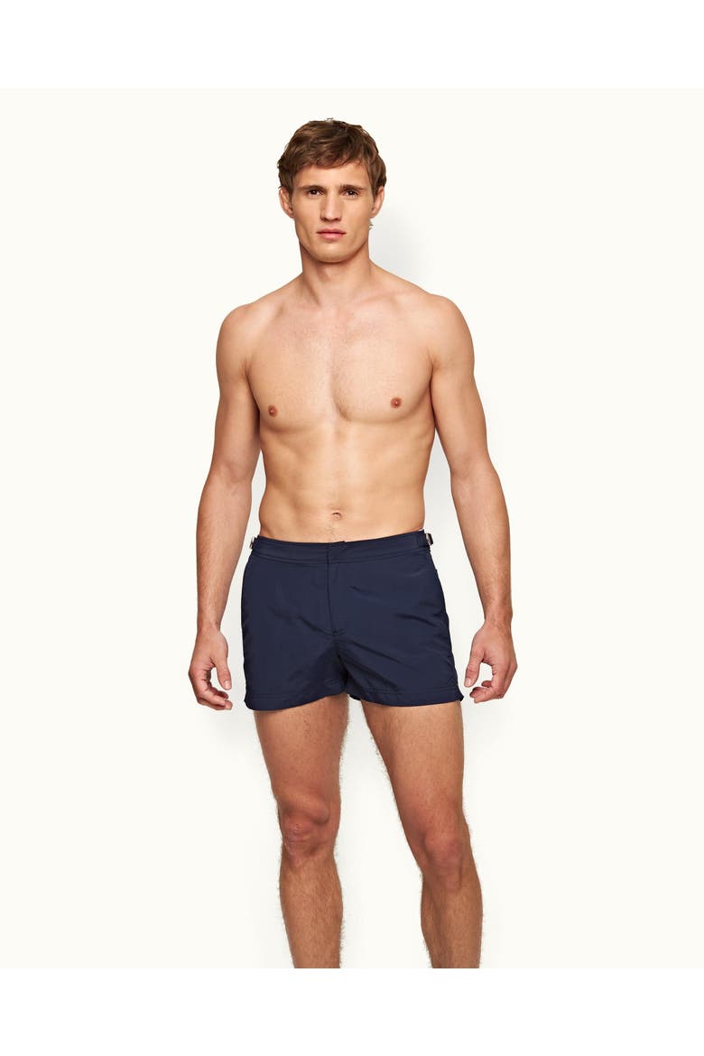 Springer Shortest-Length Swim Shorts, Main, color, Navy