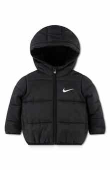 Essentials Water Resistant Hooded Heavyweight Puffer Jacket