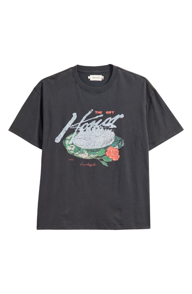 HONOR THE GIFT Concert in the Park Graphic T-Shirt, Alternate, color, Black