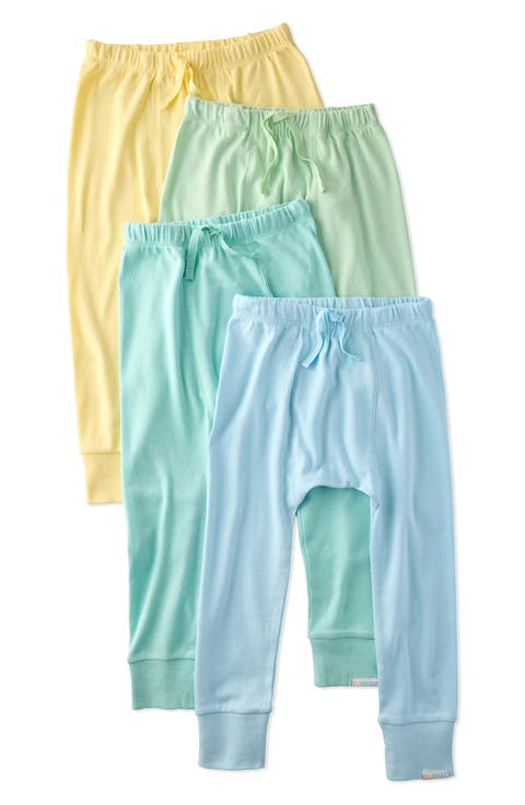Kids' Jordan Assorted 4-Pack Organic Cotton Joggers (Toddler)