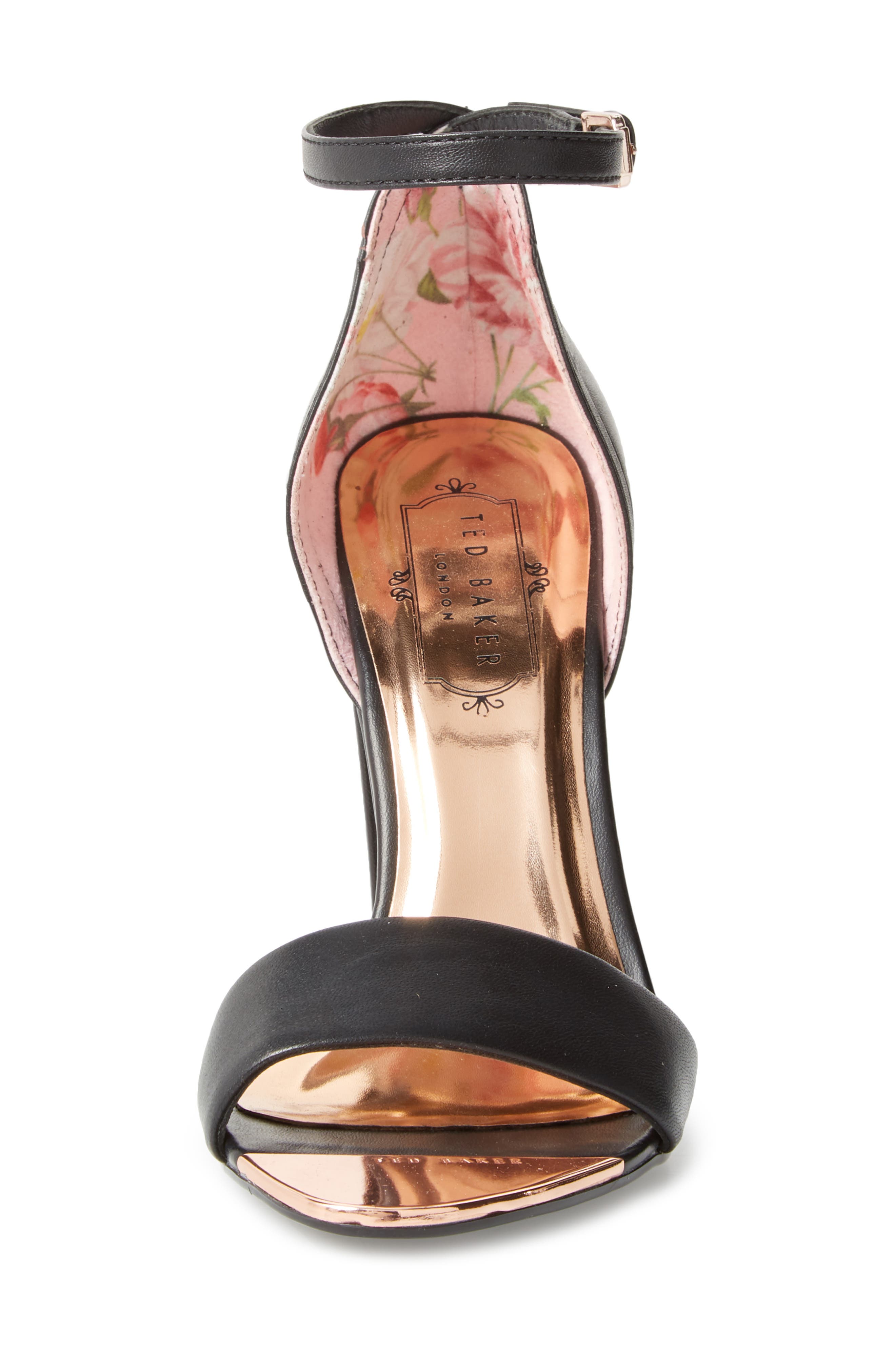 Phanda Sandal, Alternate, color, BLACK LEATHER