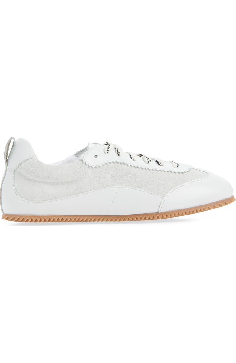 Freda Salvador Minnie Ballet Sneaker, Alternate, color, Milk Calf Combo