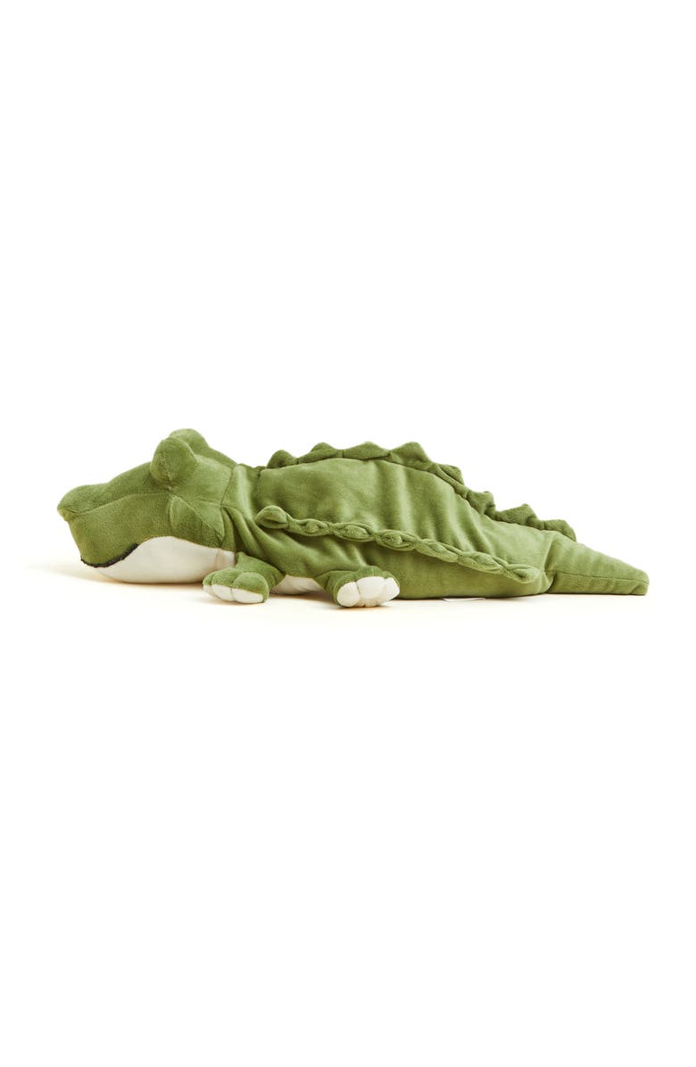 Warmies Alligator Plush Toy, Alternate, color, Medium Green