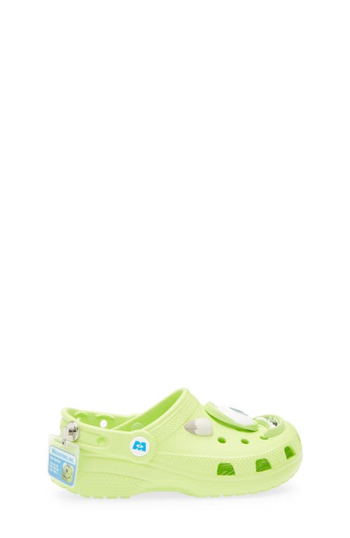 Crocs Kids' X Disney Pixar Monsters, Inc. Mike Classic Clog In Green Multi