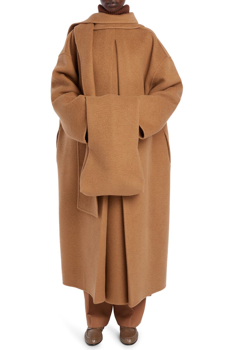 The Row Marlita Double Face Cashmere Trench Coat, Main, color,