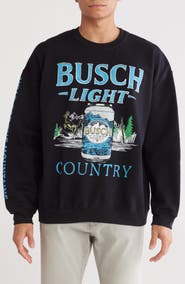 Junk Food Busch Light Country Graphic Sweatshirt