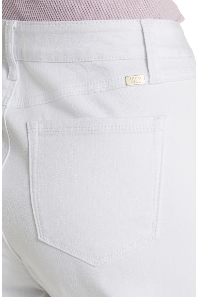 High Waist Wide Leg Jeans, Alternate, color, WHITE
